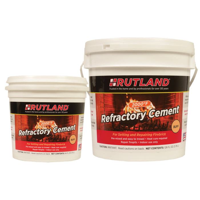 Refractory Cement - 1/2 Gallon-Rutland-znshoping.store