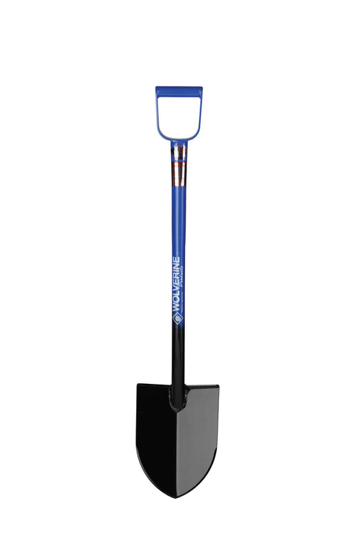 29" D-Handle Steel Shovel #2 Round Point-Wolverine Tools-znshoping.store