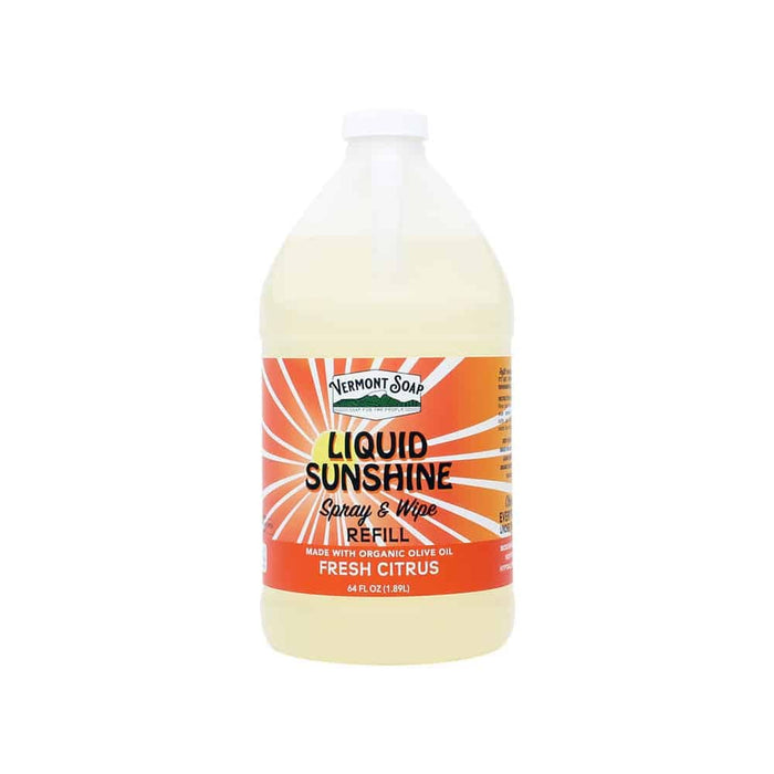 Liquid Sunshine Spray & Wipe - Surface Cleaner-Vermont Soap-znshoping.store