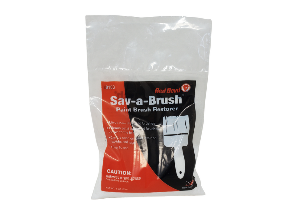 Sav-A-Brush: Paint Brush Restorer-Red Devil-znshoping.store