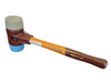 Simplex Mallet w/ Cast Iron Housing and Blue Soft Rubber & Grey Rubber Faces-Halder-znshoping.store