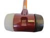 Simplex Sludge Hammer w/ Cast Iron Housing and Composite Rubber + Superplastic Faces-Halder-znshoping.store