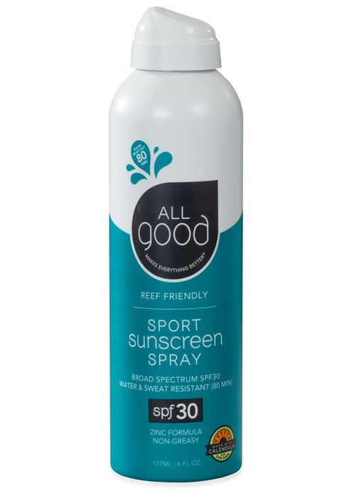 SPF 30 Sport Mineral Sunscreen Spray-All Good-znshoping.store