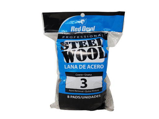 3 Grade Steel Wool: Coarse Pack of 8-Red Devil-znshoping.store