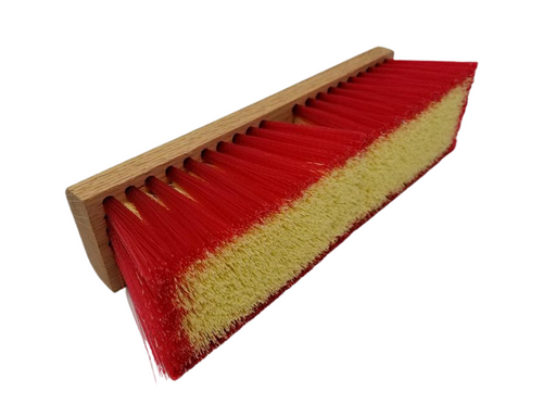 Stucco Applicator Brush - Cream & Red Plastic-Magnolia Brush-znshoping.store