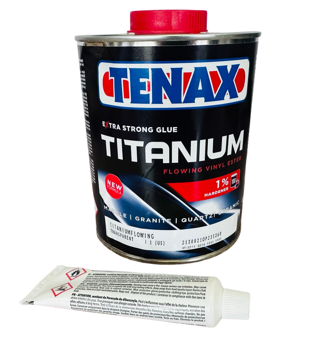 Titanium - Flowing Glue - 1 Liter-Tenax-znshoping.store