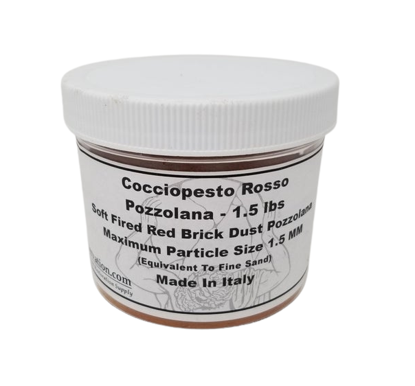 Red Brick Dust - Cocciopesto Rosso-Renaissance Lime Putty-znshoping.store