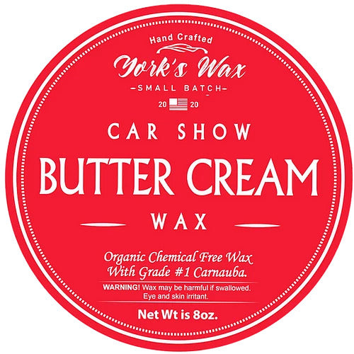 Organic Car Wax 8oz-York's Wax-znshoping.store