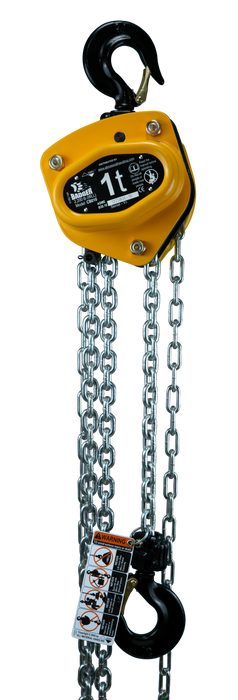 CB Hand Chain Hoist (10' Lift, 8' Drop)-All Material Handling-znshoping.store