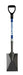 Garden Spade, 29″ Fiberglass D-Handle, Steel Straight Blade-Wolverine Tools-znshoping.store