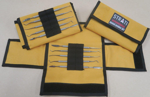 Set of 5 dental probes with case-Strati-Concept-znshoping.store