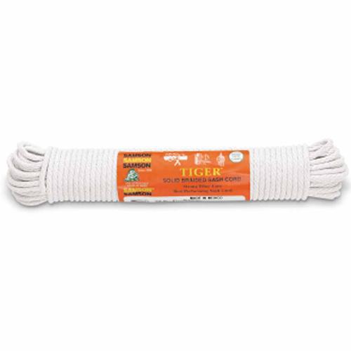 Solid Braided Sash Cord - 1/4" / 100 Ft (TIGER)-Samson-znshoping.store