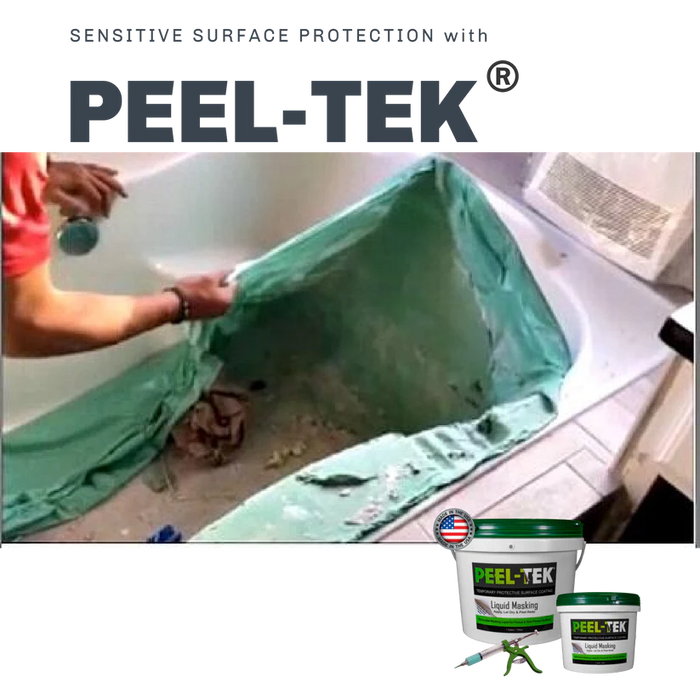 Peel-Tek® Liquid Masking & Peel-able Protective Surface Coating-Peel-Tek-znshoping.store