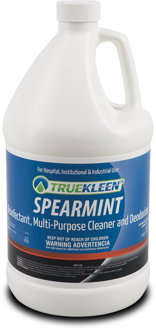 Spearmint Disinfectant, Multi-Purpose Cleaner & Deodorizer - 1 Gallon-TrueKleen-znshoping.store