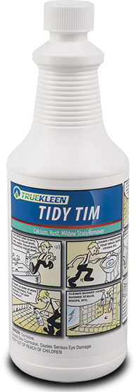 Tidy Tim - Bathroom cleaner for porcelain, tile, enamel, & metal - 1 Quart-TrueKleen-znshoping.store